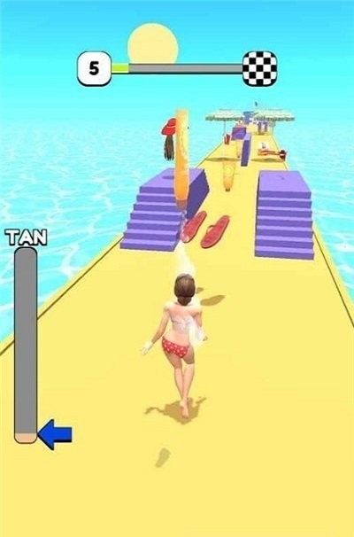 海滩女王跑酷游戏(beach queen)