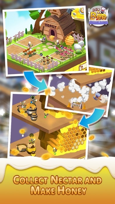 空闲蜜蜂甜点故事游戏(idle bee dessert story)