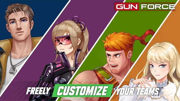 魂斗罗射击竞技游戏(gunforce)