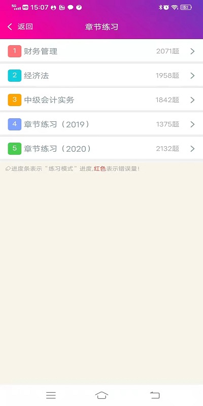 中级会计资格总题库app