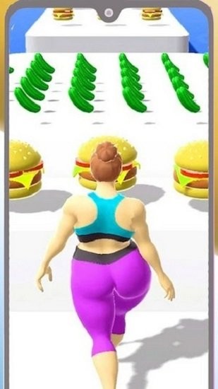 胖到适合跑步者3d游戏