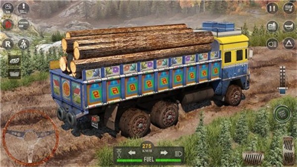 越野货物汽车驾驶3d游戏(offroad cargo truck driving 3d)