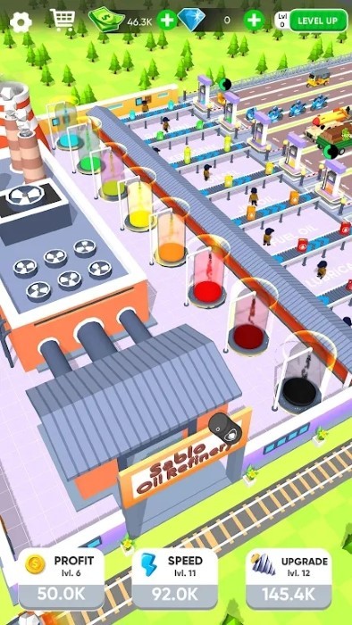 石油开采公司游戏(oil mining 3d petrol factory)