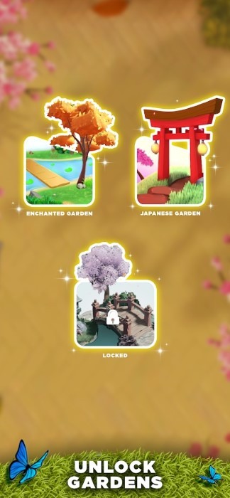 瓷砖花园三消游戏