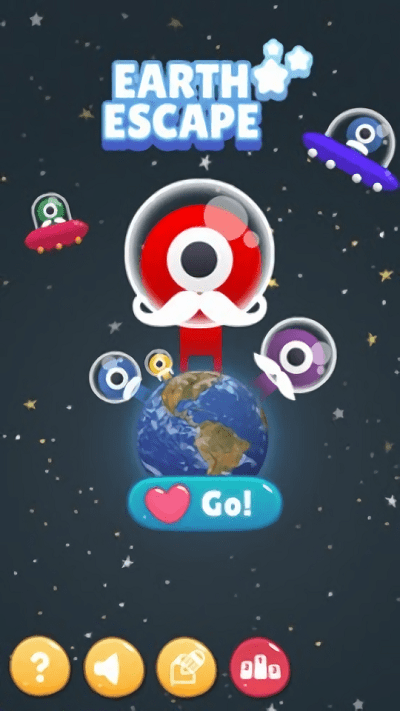 外星逃亡小游戏