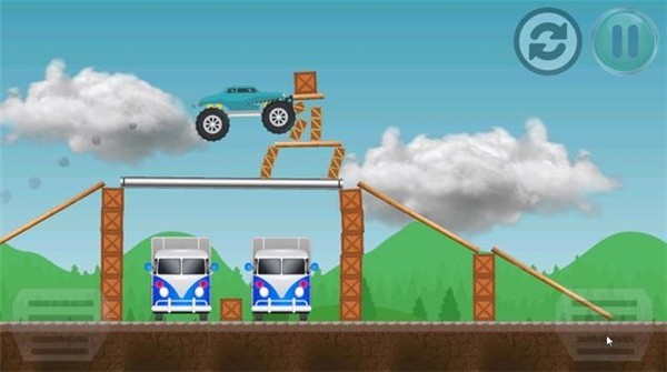 怪物卡车跳跃手机版