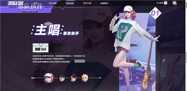 劲乐幻想游戏角色详解介绍