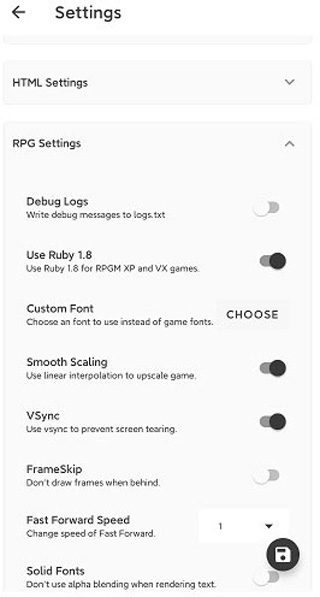 joiplay模拟器字体修改教程