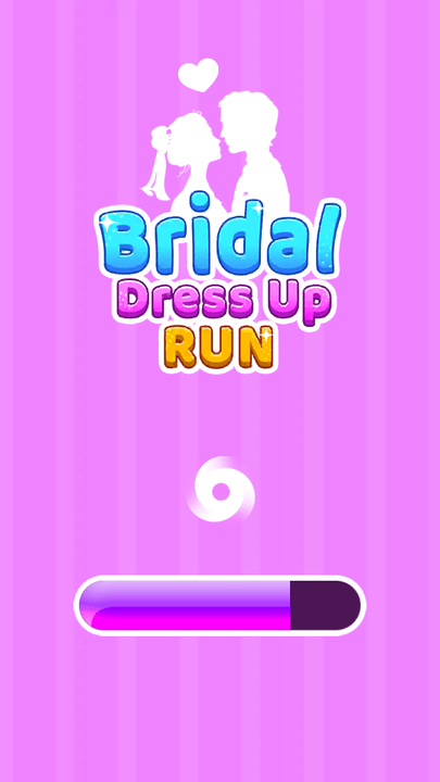 新娘穿裙子加速跑小游戏(bridal dress up run)