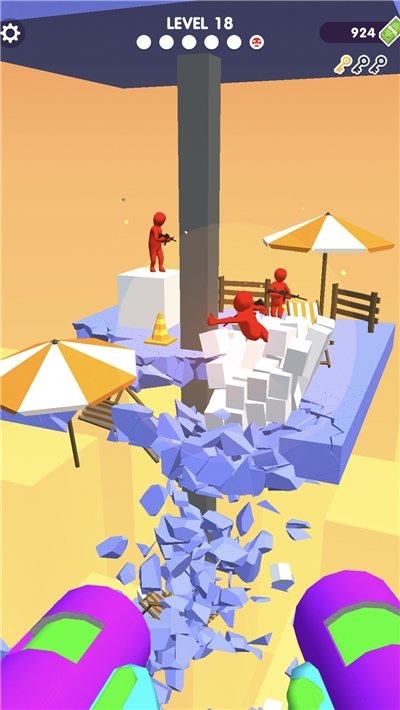机枪爆破3d游戏