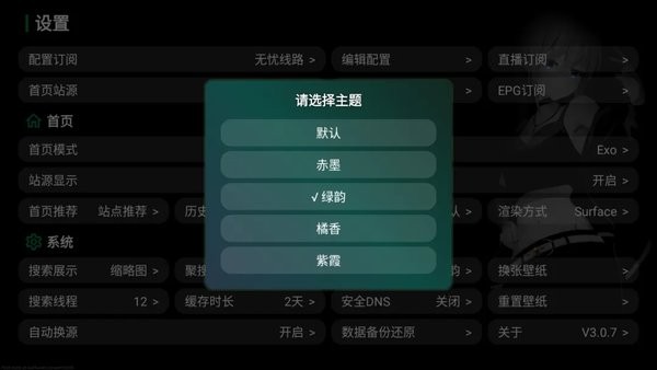 堡盒TV主题 堡盒TV选择主题