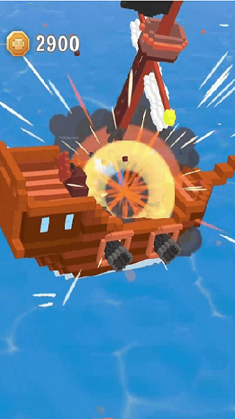 像素海岛对战游戏(voxel pirates)
