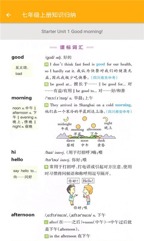 初中英语知识归纳app