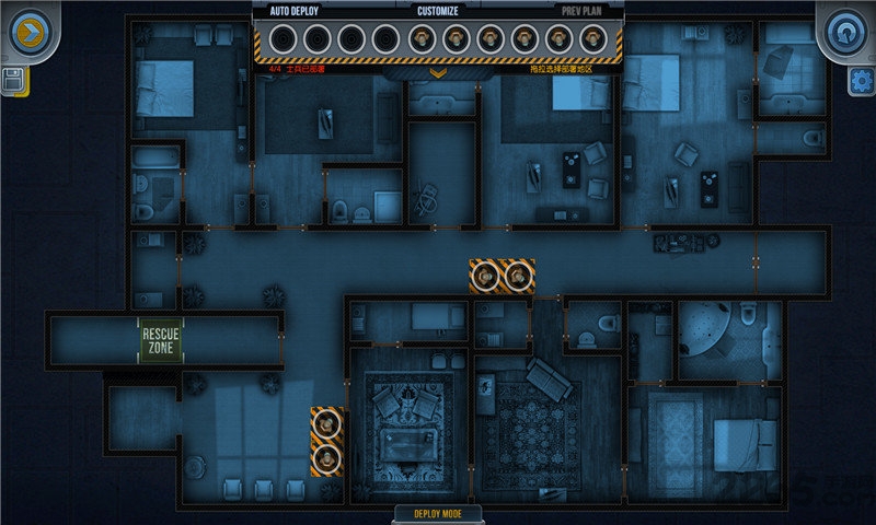 破门而入MOD内置菜单汉化版(door kickers)