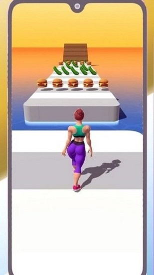 胖到适合跑步者3d游戏