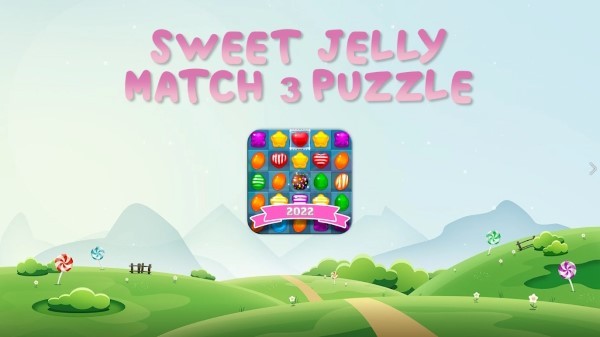 甜果冻三消游戏(sweet jelly match 3 puzzle)