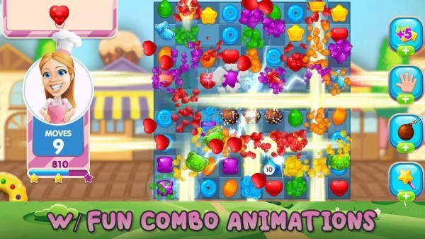 甜果冻三消游戏(sweet jelly match 3 puzzle)