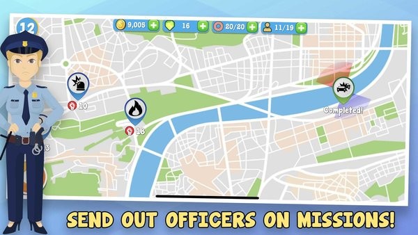 警察公司大亨警察局建设者游戏