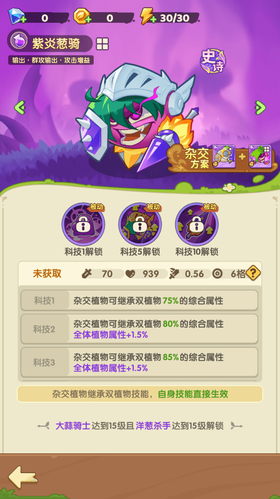 保卫向日葵杂交植物攻略