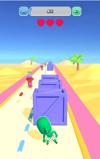 奔跑隐藏射击游戏