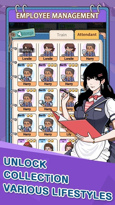 闲置火车帝国大亨游戏