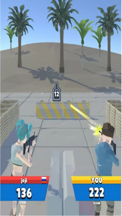 人类射击靶场游戏