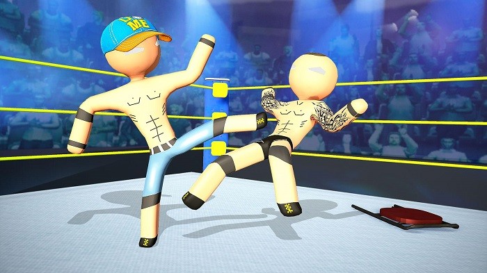 斯蒂克曼摔跤游戏(stickmen wrestling)