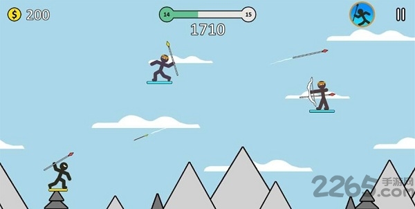 火柴人长矛勇士手游