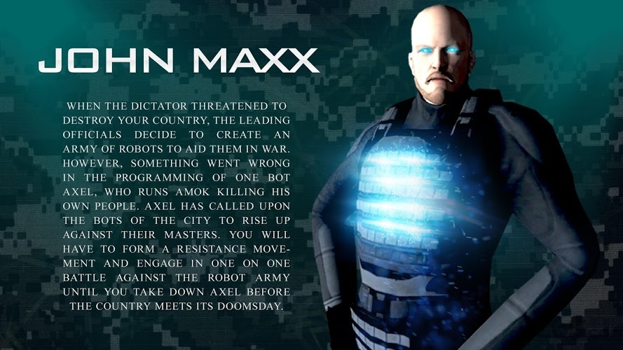 街机机器人格斗游戏