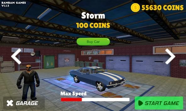 汽车追逐交通竞赛游戏