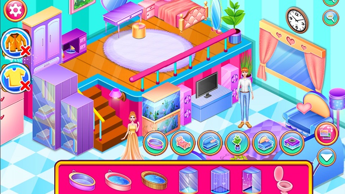 儿童房间整理游戏