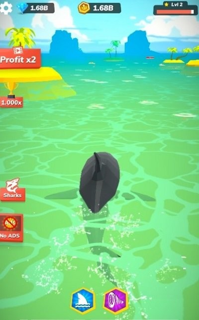 贪吃大白鲨游戏(Idle Shark)