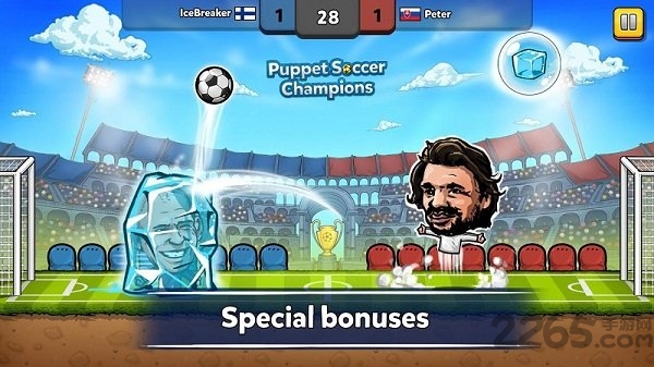 傀儡足球冠军无限金币版游戏