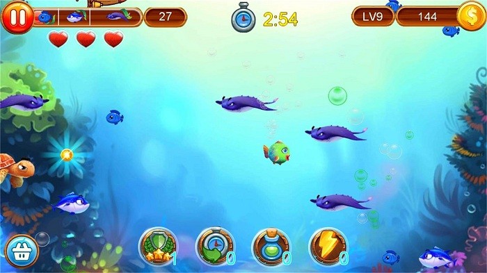 大鱼吃小鱼吞噬游戏