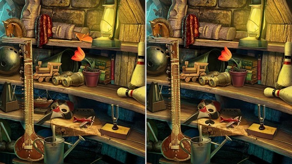 寻找差异隐藏物品小游戏(find differences)