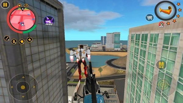 城市绳索超人游戏