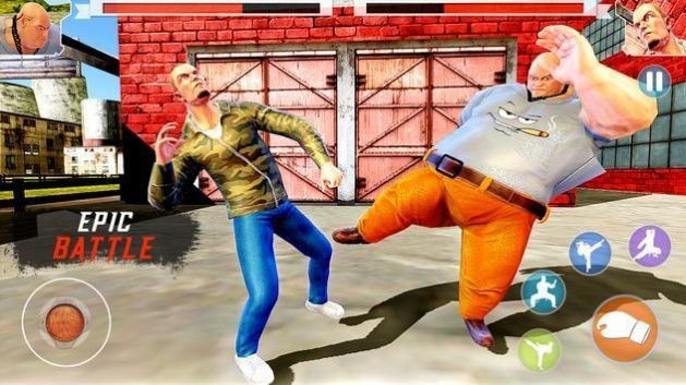 胖子摔跤超级格斗游戏