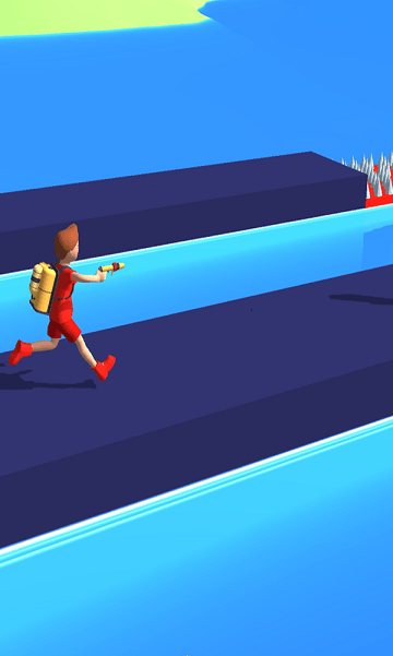 泡沫枪跑酷游戏