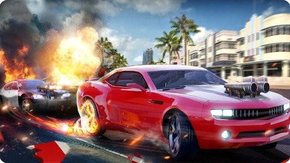 疯狂汽车拉力赛游戏