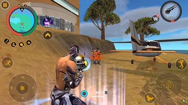 城市绳索超人游戏