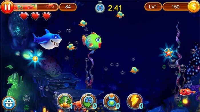 大鱼吃小鱼吞噬游戏