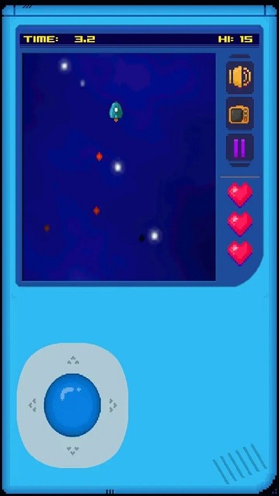 飞船躲避战游戏