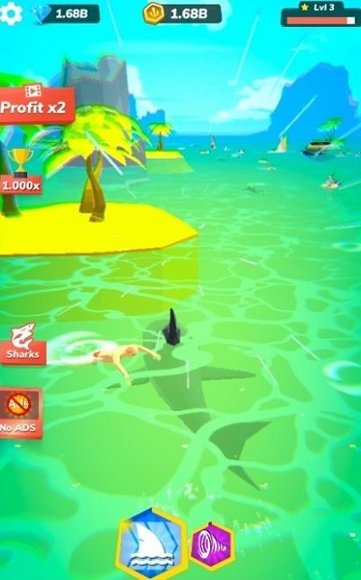 贪吃大白鲨游戏 贪吃大白鲨免费版下载