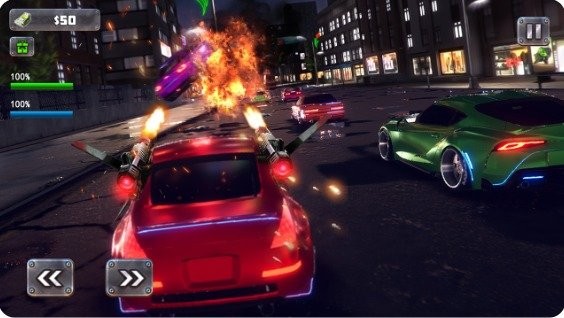 疯狂汽车拉力赛游戏