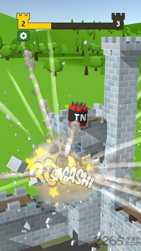 毁灭城堡小游戏手机版(Castle Wreck)