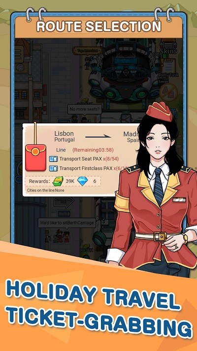 闲置火车帝国大亨游戏