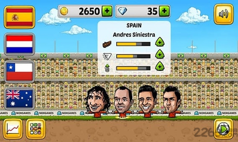 傀儡足球2018无限金币版