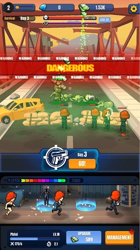 空闲僵尸射击游戏手机版(Idle Zombie Shooting)