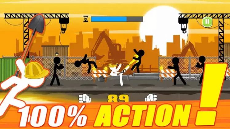 火柴人战斗行动游戏(stick warrior action game)