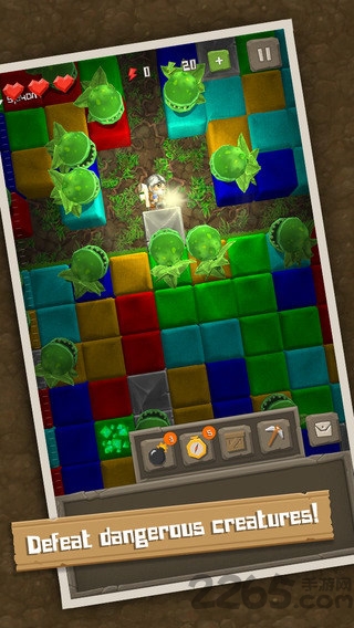 地心探险砍宝石游戏